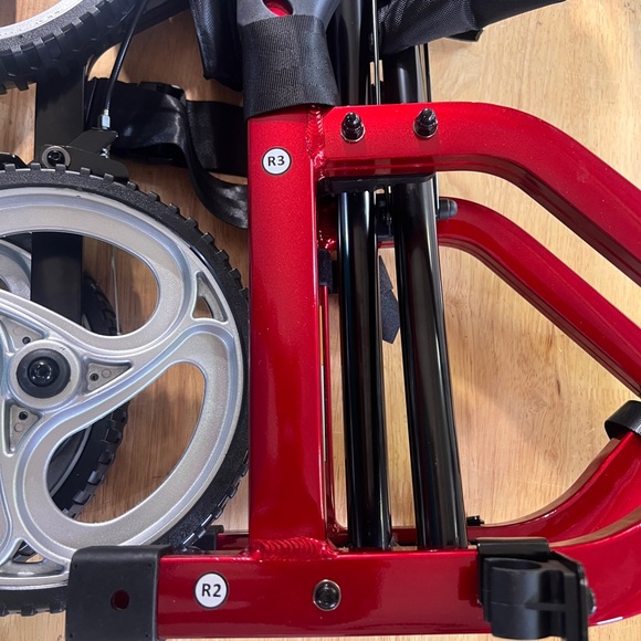 ELENKER 2 in 1 Rollator Walker & Transport Chair, Folding Wheelchair - Picture 9 of 15